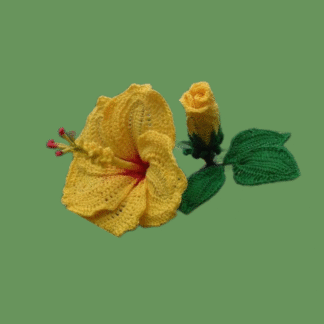 Yellow Hibiscus Flower
