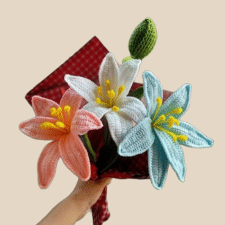 Peach Lily Flower