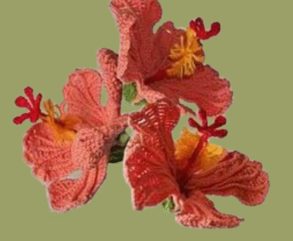 Red Hibiscus Flower - Image 5