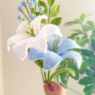 blue Lily Flower