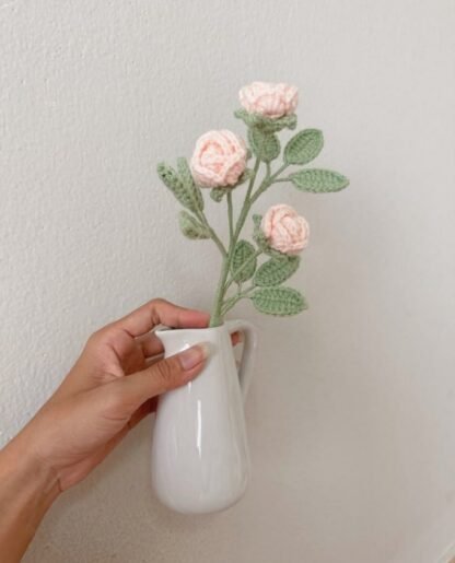Orange Button Rose - Image 2